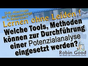 Welche Tools oder Methoden können zur Durchführung einer Potenzialanalyse eingesetzt werden?