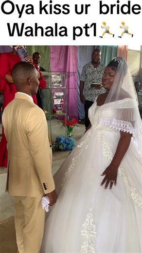 Kiss Ur Bride Wahala Part 1: A Hilarious Wedding Moment