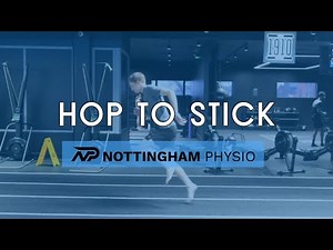 Single-Leg Hop To Stick — Reactive Power & Landing Control