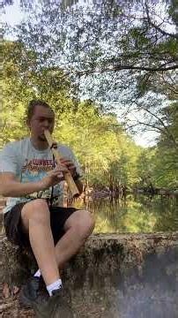 This Flute Gives Me Chills... 🎶 Playing My Favorite Flute on the Lumbee River