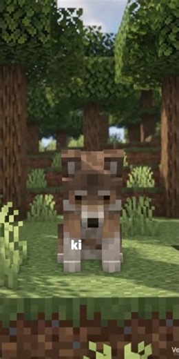 Don't cry watching this Minecrafte dog #minecraft #shorts