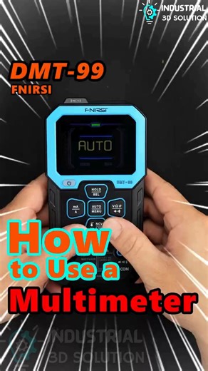 FNIRSI® DMT-99 Intelligent Color Screen Digital Multi Meter review | Industrial 3D Solution