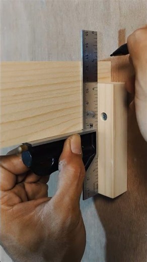 brilliant way to install wooden supports