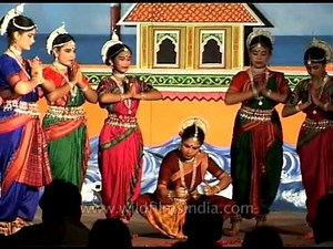 Odissi - a classical dance form from Orissa in India