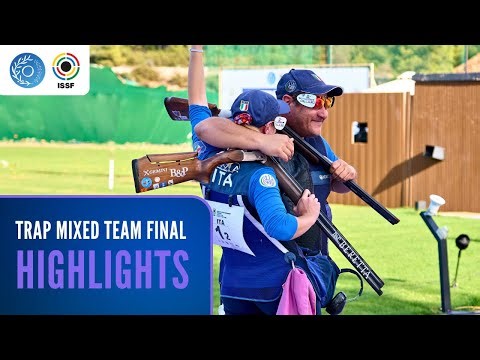 Highlights & Interviews | Trap Mixed Team Final - ISSF World Championship Shotgun Athens