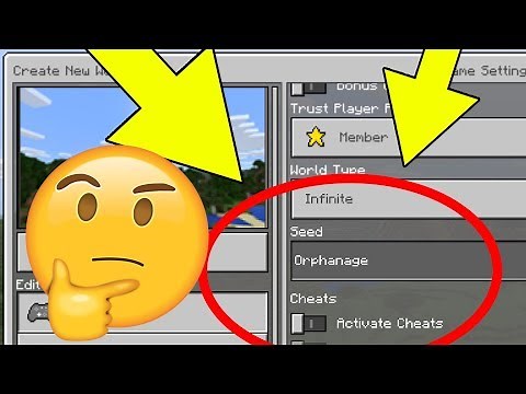 NOT ALONE IN THIS MINECRAFT WORLD! (Orphanage Seed)