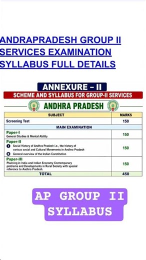 AP Group 2 Services Exam 2026🔥 Syllabus & Daily Preparation Plan#