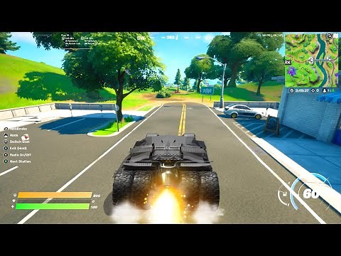 New BATMOBILE Vehicle in Fortnite!