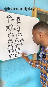 Radical equation involving exponent | Learnandplay Backup