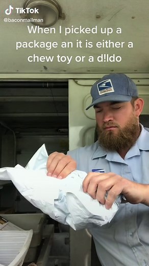 #baconmailman #eminem #lovethewayyoulie #chewtoy #mailman