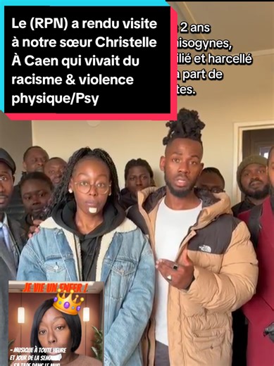Notre mouvement RPN s'est rendu dans la ville de Caen pour rendre visite en soutien à notre reine @Déva 🌸 | Créatrice qui subissait, d'après ses dires insultes r@cistes, crachat sur sa voiture, violence physique/psychologique, humiliations quotidiennes de la part d'un homme l@che r@ciste et sa famille. Nous l'accompagnerons sur le plan juridique, psychologique et social. 📌 REJOIGNEZ NOUS ET NOS BRANCHES @RENAISSANCE PUISSANCE NOIRE #caen #JusticePourChristelleCaen #racism #viral #pourtoi