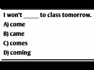 English grammar quiz