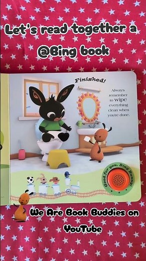 let's read together a ‪@BingBunny‬ book Toilet Train #kidsbooks #book #childrensbooks #readalong