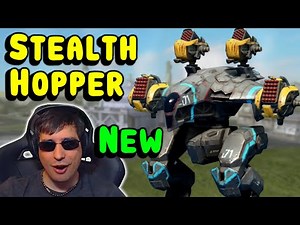 NEW STEALTH Robot RAVEN - War Robots Test Server Gameplay WR