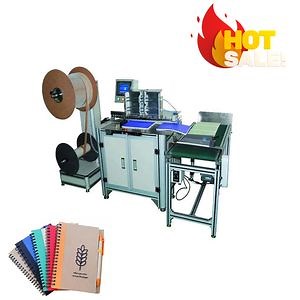 [Hot Item] Semi-Automatic Iron Notebook Double Coil Binding Machine Exercise Book Binding Machine