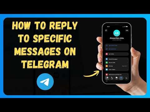 How to Reply to Specific Messages on Telegram ↩️ [New 2026 Update]