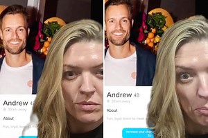 Woman in hysterics over man's 'lazy' Catfish attempt- can YOU spot what's wrong?