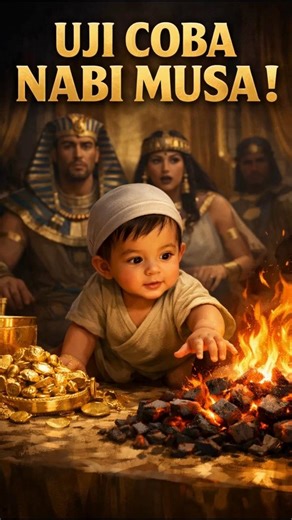 Bayi ini pernah makan bara api?! | Kisah Nabi Musa
