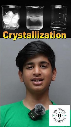 Crystallization #physicschemistry #physics #education@gabaeducator&wellness