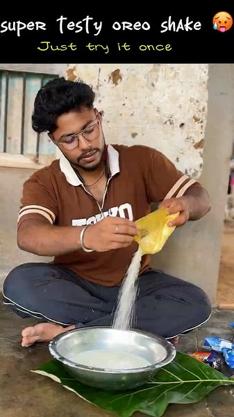 super oreo shake 🥵🤤 #foryou #food #viral #trending #vlog @ମୁଁfoodvlogger