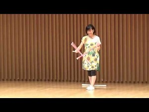 JJF2016 Championship devil stick performance Yurie Miyawaki 宮脇友里恵