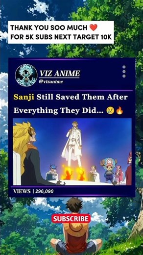 Sanji Still Saved Them After Everything They Did… 😢🔥