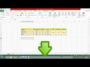 CASH REGISTER (simple) in EXCEL!