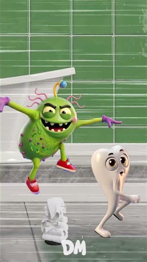 🦷🪥 Brush Your Teeth PoliceGirl #kidssong ‪@dominoki‬