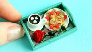 13K views · 845 reactions | Miniature polymer clay breakfast To make...