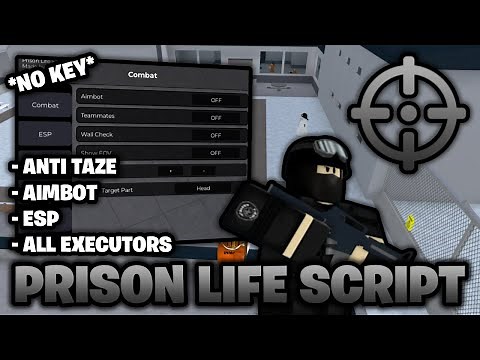 Prison Life Script NO KEY 🔑 – Teleports, Anti Taze, Aimbot & More! (Mobile & PC)