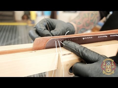 How to Saddle Stitch Leather - Tutorial - 👐🏼 🪡🧵