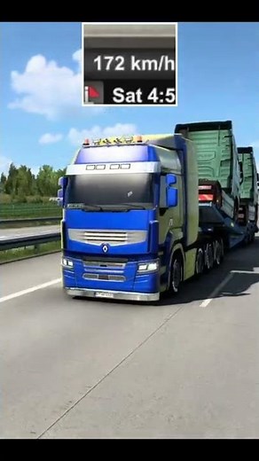 Launch Test of 31000 HP engine mod, in Euro Truck Simulator 2