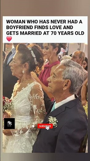 She Waited 70 Years for Her First Kiss! 💍 (Heartwarming) #shorts #viral #inspiration