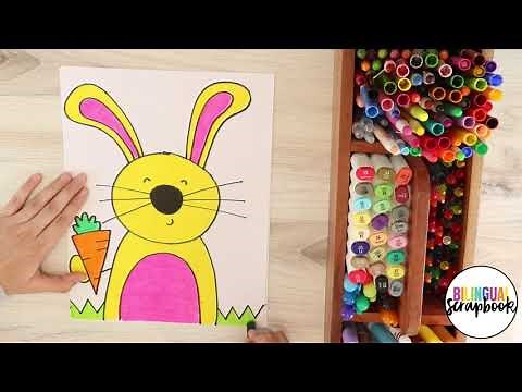 Easter Bunny Directed Drawing - How to Draw a Bunny