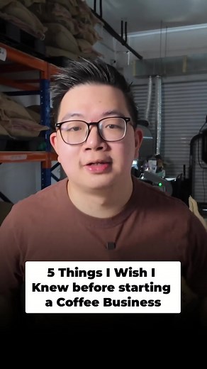things I wish I knew before starting a coffee business. full vid on youtube!