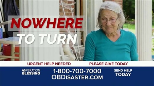 Operation Blessing TV Spot, 'When Disaster Strikes: Give Today'