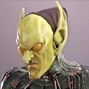 1.1M views · 23K reactions | “Those horrible yellow eyes!”  The first attempt to bringing Goblin to life was a knock out of the park….so much so that Sony thought it would terrify kids and said to scrap the fully animatronic mask for something less nightmarish. | PMG | Facebook