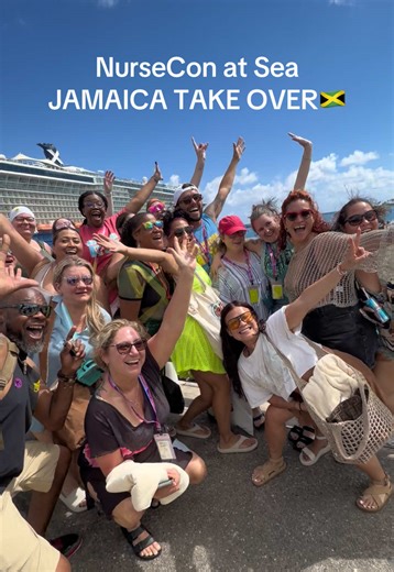 JAMAICAAA WAS AMAZING 🤩 Can’t believe tomorrow is already day four!! @NurseCon at Sea
