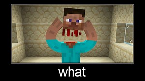 Minecraft wait what meme part 222 (Mad Steve)