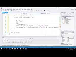 MPI_Send & MPI_Recev with C++ in MPI Library