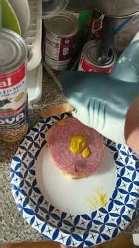 Shark Puppet Makes A Sandwich #Sharkuppet