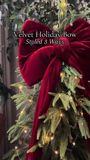 🎀 Transform your holidays with Luxury Christmas Ribbon Bows ✨ Crafted from premium shimmering polyester and built around a structured sponge core, these bows stay full and elegant all season, adding instant sparkle to trees, wreaths, garlands, doors, or any festive display. Easy to hang with the built-in lanyard and customizable ribbon tails, they let you mix with lights, flowers, or ornaments to create a magical, photogenic winter wonderland—perfect for Christmas, weddings, parties, or any cel