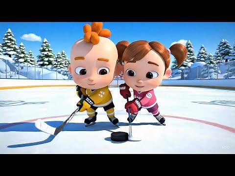 Ice Hockey Song – Baby Songs & Nursery Rhymes | Xavi and Anna Sport Balls