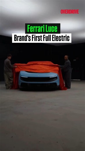 Ferrari Goes Electric With the Luce #overdrive