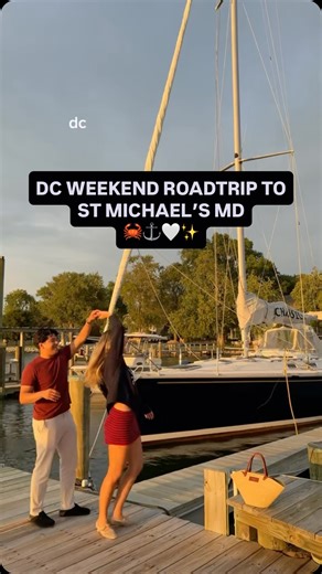 peyton johnson on Instagram: "48 hours in st michael’s maryland 🦀⚓️🤍✨ this was the perfect getaway from washington dc & we had so much fun exploring! add this to your list of roadtrips in 2026 . . . . Dc roadtrip, st Michael’s md, st Michael’s things to so, maryland road trip, dmv things to do, dc things to do"