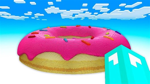 【生肉搬运/Skeppy】我把100个孩子困在了甜甜圈上