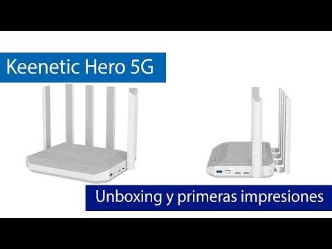 El router 5G más avanzado: Keenetic Hero 5G con doble ranura SIM y puertos WAN Ethernet