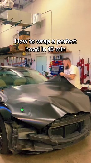 How to Vinyl Wrap a Car Hood - DIY Tutorial