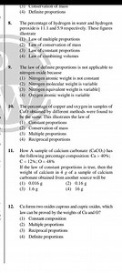 The percentage of hydrogen in water and hydrogen peroxide is 11... | Filo