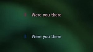 Karaoke Were You There (When They Crucified My Lord) - Johnny Cash - CDG, MP4, KFN - Karaoke Version
